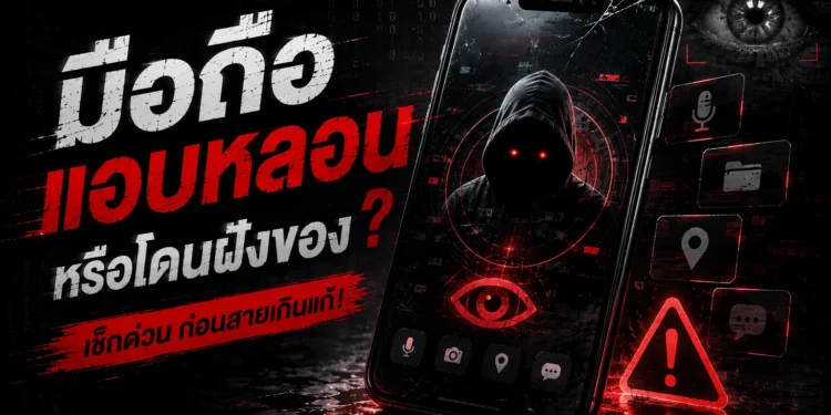 มือถือแอบหลอนหรือโดนฝังของ? วิธีเช็ก “สายลับไซเบอร์” ฉบับทำเองได้ใน 3 นาที