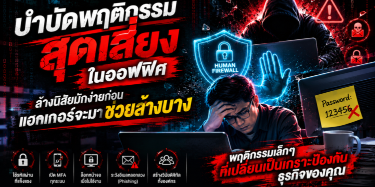 ดนตรีบำบัดหรือจะสู้ “บำบัดพฤติกรรมสุดเสี่ยง” ในออฟฟิศ: ล้างนิสัยมักง่ายก่อนแฮกเกอร์จะมาช่วยล้างบาง
