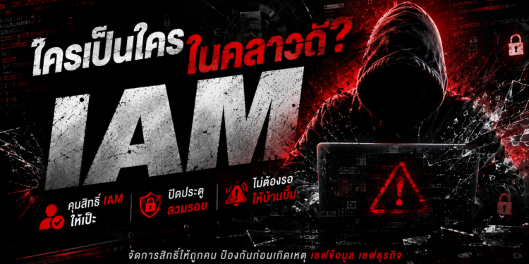 ใครเป็นใครในคลาวด์? คุมสิทธิ์ IAM ให้เป๊ะ ปิดประตูสวมรอย ไม่ต้องรอให้บ้านบึ้ม